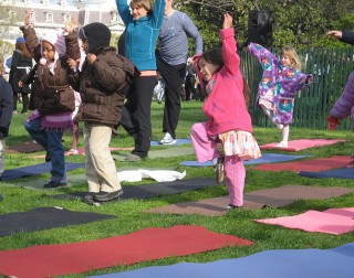 Yoga is one of the ways to improve memory for kids