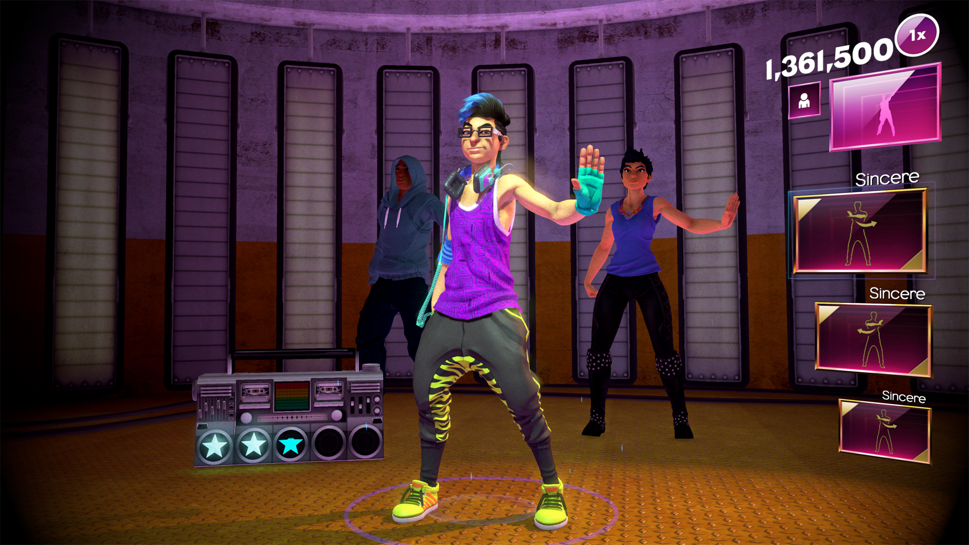 Dance Central Spotlight's non-judgemental approach doesn't judge kids for losing control but it doesn't reward them either
