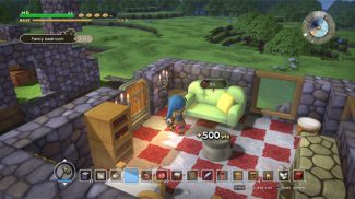 Dragon Quest Builders screenshot of building.