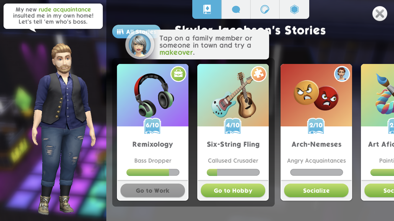 The Sims Mobile - Stories in The Sims Mobile