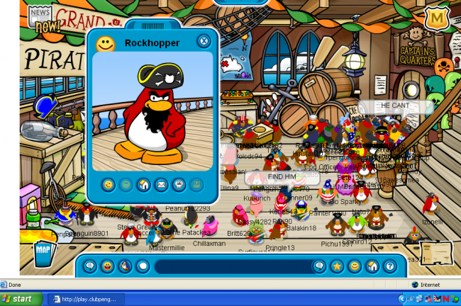 Club Penguin mini-games