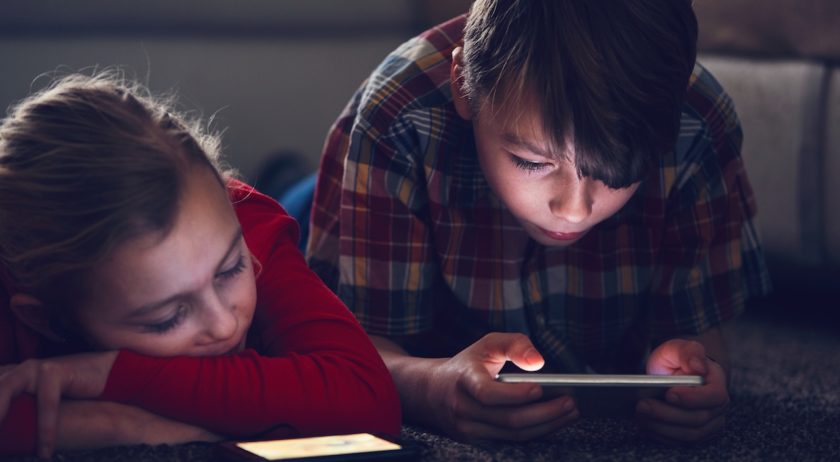 screen time for 10- and 11-year-olds