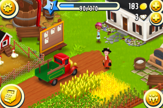 You can use games like Hay Day to improve your child's efficiency