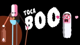 Toca Boo is a fun Halloween game for kids that isn't too scary