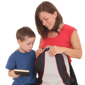 How often does your child need to be reminded to bring the necessary items and materials to school or activities.