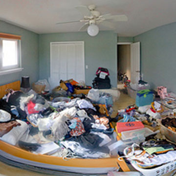 How often is your child's room a complete mess?