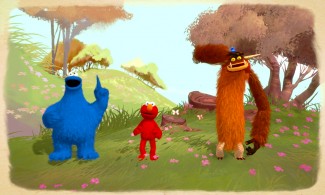 Sesame Street: Once Upon a Monster is a fun tech activity for younger kids with anxiety this Halloween