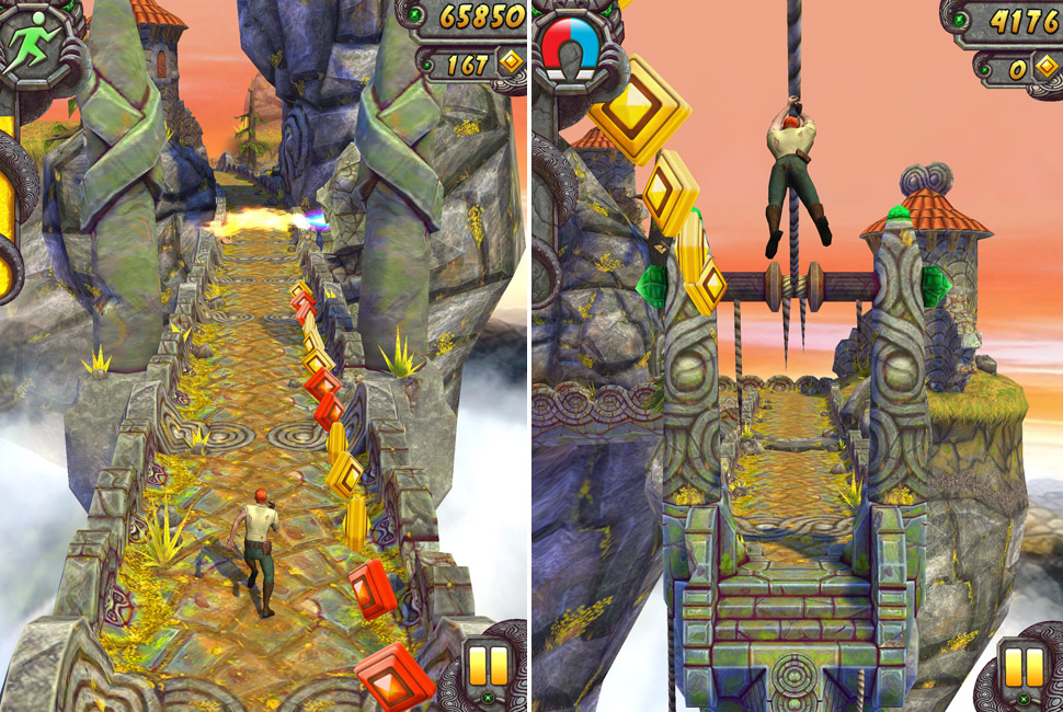 Temple Run 2 Series -  Fire, Android and iOS - Kids Age